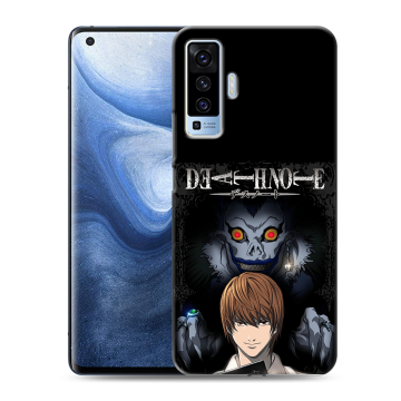 Силиконовый чехол на Vivo X50 с принтом Death note Тетрадь смерти Силиконовый чехол на Vivo X50 с принтом Death note Тетрадь смерти