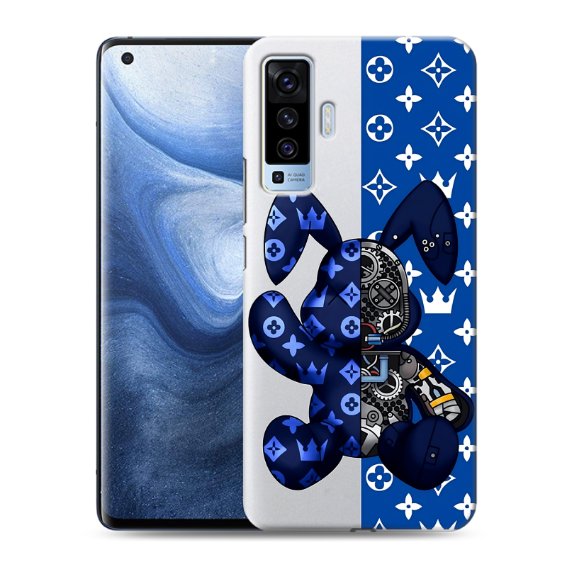 Силиконовый чехол на Vivo X50 с принтом Луи робот Силиконовый чехол на Vivo X50 с принтом Луи робот
