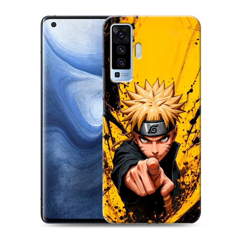 Силиконовый чехол на Vivo X50 с принтом Naruto Наруто Силиконовый чехол на Vivo X50 с принтом Naruto Наруто