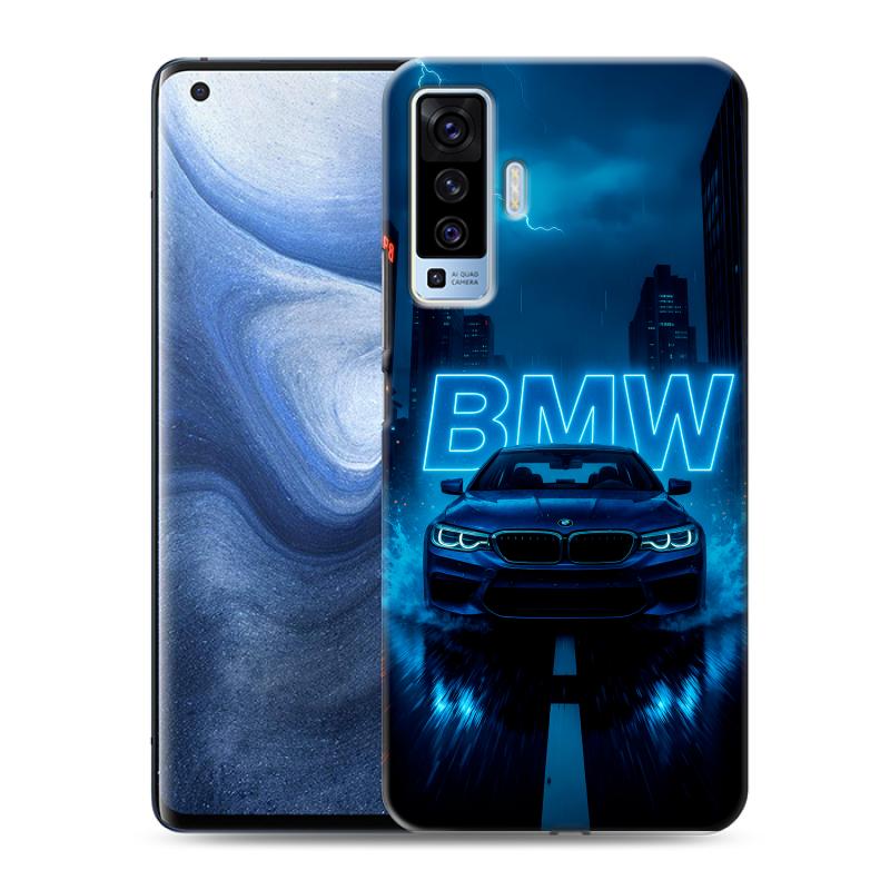 Силиконовый чехол на Vivo X50 с принтом BMW БМВ Силиконовый чехол на Vivo X50 с принтом BMW БМВ
