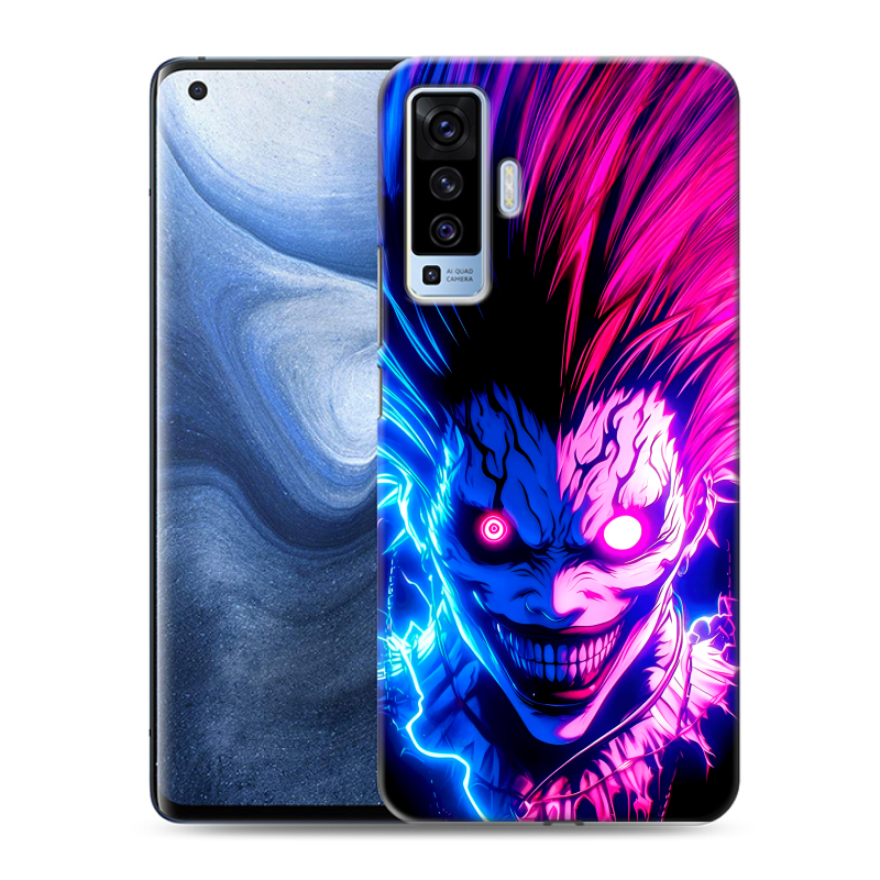 Силиконовый чехол на Vivo X50 с принтом Death note Тетрадь смерти Силиконовый чехол на Vivo X50 с принтом Death note Тетрадь смерти