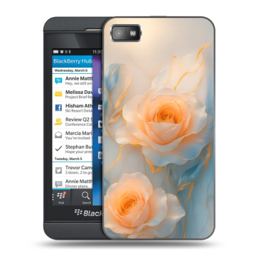 Пластиковый чехол на BlackBerry Z10 с принтом Женский Пластиковый чехол на BlackBerry Z10 с принтом Женский