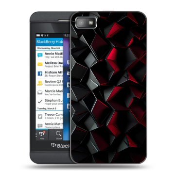 Пластиковый чехол на BlackBerry Z10 с принтом Абстракция Пластиковый чехол на BlackBerry Z10 с принтом Абстракция