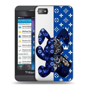 Пластиковый чехол на BlackBerry Z10 с принтом Луи робот Пластиковый чехол на BlackBerry Z10 с принтом Луи робот