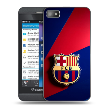 Пластиковый чехол на BlackBerry Z10 с принтом Барселона Barcelona Пластиковый чехол на BlackBerry Z10 с принтом Барселона Barcelona