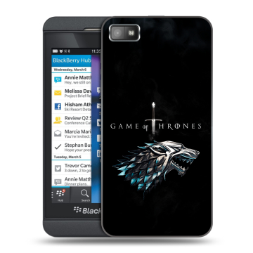 Пластиковый чехол на BlackBerry Z10 с принтом Игра Престолов Game Thrones Пластиковый чехол на BlackBerry Z10 с принтом Игра Престолов Game Thrones
