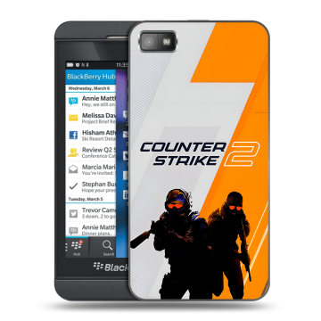 Пластиковый чехол на BlackBerry Z10 с принтом Counter Strike Пластиковый чехол на BlackBerry Z10 с принтом Counter Strike
