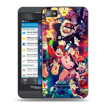 Пластиковый чехол на BlackBerry Z10 с принтом Gravity Falls Гравити Фолз Пластиковый чехол на BlackBerry Z10 с принтом Gravity Falls Гравити Фолз