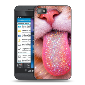 Пластиковый чехол на BlackBerry Z10 с принтом для девочек Пластиковый чехол на BlackBerry Z10 с принтом для девочек