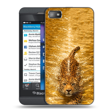 Пластиковый чехол на BlackBerry Z10 с принтом женский Пластиковый чехол на BlackBerry Z10 с принтом женский