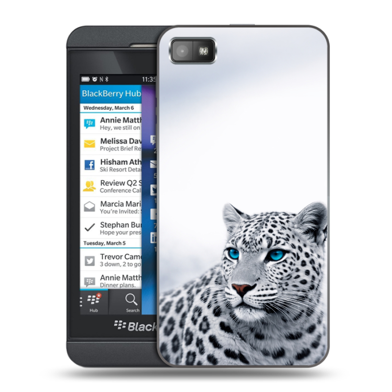 Пластиковый чехол на BlackBerry Z10 с принтом женский Пластиковый чехол на BlackBerry Z10 с принтом женский