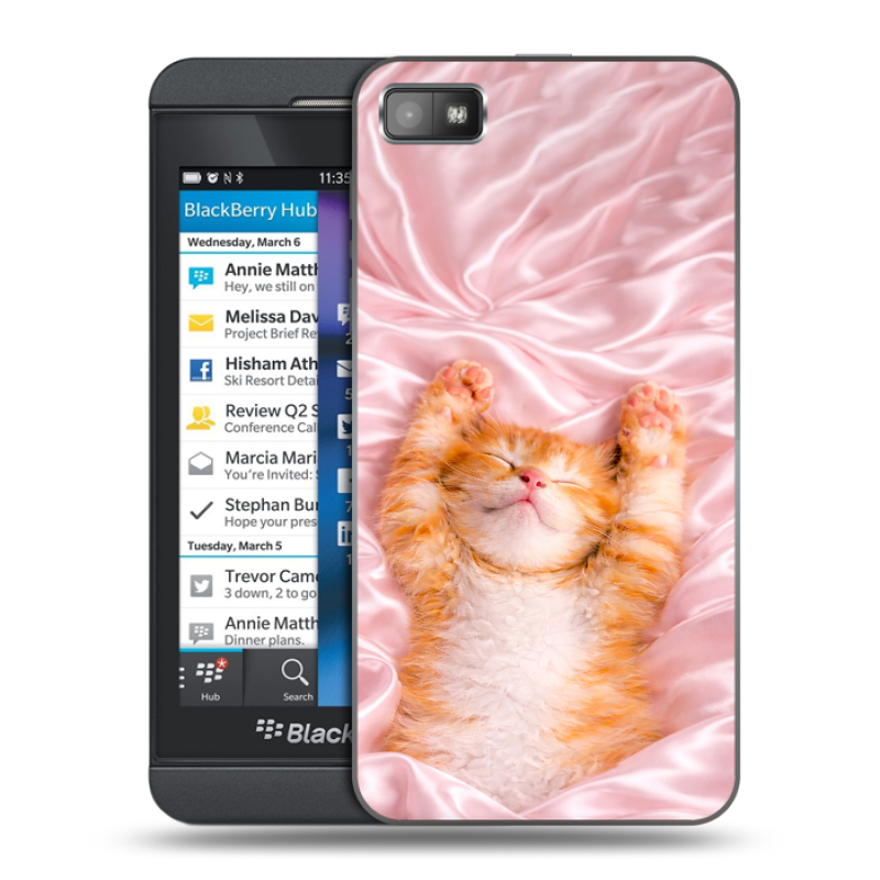 Пластиковый чехол на BlackBerry Z10 с принтом женский Пластиковый чехол на BlackBerry Z10 с принтом женский