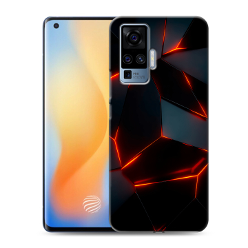 Силиконовый чехол на Vivo X50 Pro с принтом Яркие абстракции Силиконовый чехол на Vivo X50 Pro с принтом Яркие абстракции