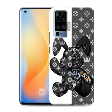 Силиконовый чехол на Vivo X50 Pro с принтом Луи робот