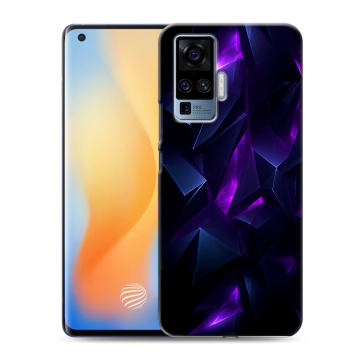 Силиконовый чехол на Vivo X50 Pro с принтом Абстракиция