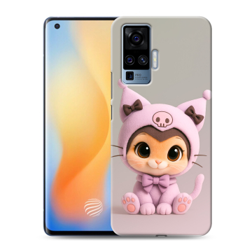 Силиконовый чехол на Vivo X50 Pro с принтом Куроми Kuromi 