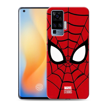 Силиконовый чехол на Vivo X50 Pro с принтом человек паук spiderman Силиконовый чехол на Vivo X50 Pro с принтом человек паук spiderman