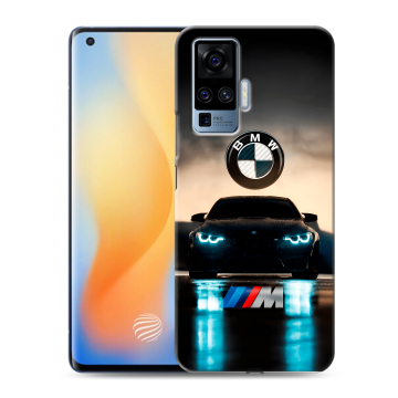 Силиконовый чехол на Vivo X50 Pro с принтом БМВ BMW Силиконовый чехол на Vivo X50 Pro с принтом БМВ BMW