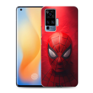 Силиконовый чехол на Vivo X50 Pro с принтом Spiderman Человек паук