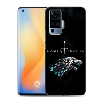 Силиконовый чехол на Vivo X50 Pro с принтом Игра Престолов Game Thrones