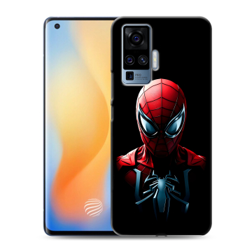 Силиконовый чехол на Vivo X50 Pro с принтом Spiderman Человек паук