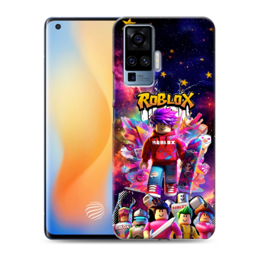 Силиконовый чехол на Vivo X50 Pro с принтом Roblox Роблокс Силиконовый чехол на Vivo X50 Pro с принтом Roblox Роблокс
