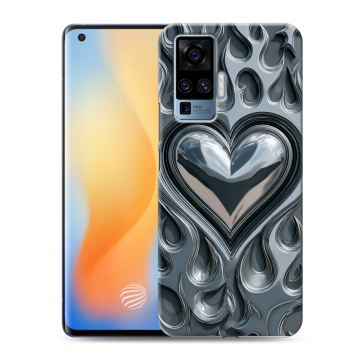 Силиконовый чехол на Vivo X50 Pro с принтом Y2K