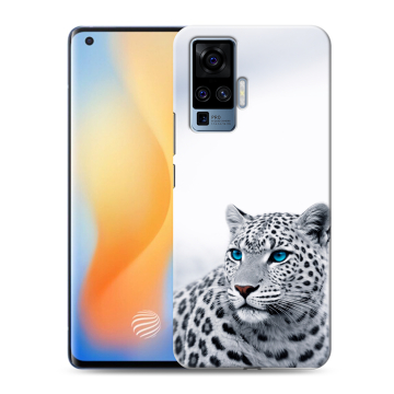 Силиконовый чехол на Vivo X50 Pro с принтом женский