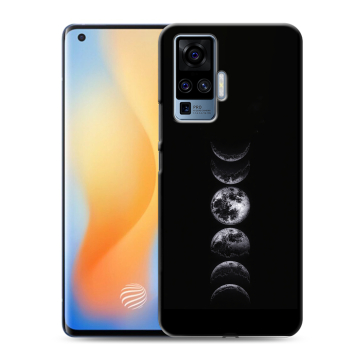 Силиконовый чехол на Vivo X50 Pro с принтом женский