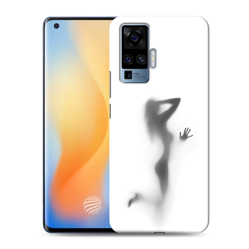 Силиконовый чехол на Vivo X50 Pro с принтом Силуэт Силиконовый чехол на Vivo X50 Pro с принтом Силуэт