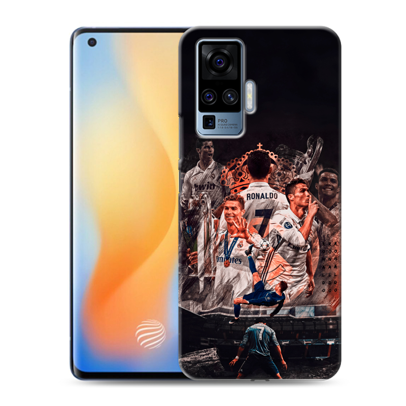 Силиконовый чехол на Vivo X50 Pro с принтом Реал Роналдо Real Ronaldo Силиконовый чехол на Vivo X50 Pro с принтом Реал Роналдо Real Ronaldo