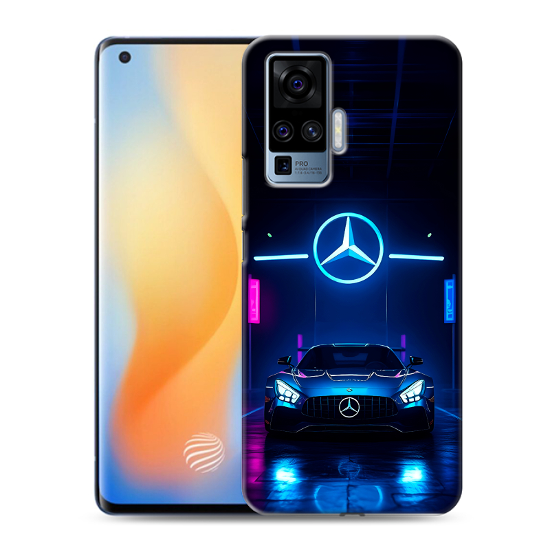Силиконовый чехол на Vivo X50 Pro с принтом Mercedes Мерседес Силиконовый чехол на Vivo X50 Pro с принтом Mercedes Мерседес