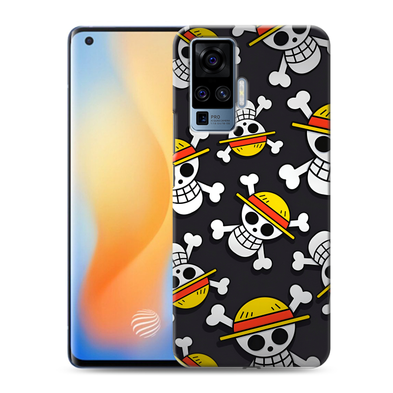 Пластиковый чехол на Vivo X50 Pro с принтом One Piece Ван Пис Пластиковый чехол на Vivo X50 Pro с принтом One Piece Ван Пис