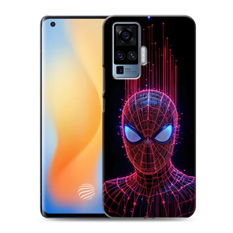 Силиконовый чехол на Vivo X50 Pro с принтом Spiderman Человек паук Силиконовый чехол на Vivo X50 Pro с принтом Spiderman Человек паук