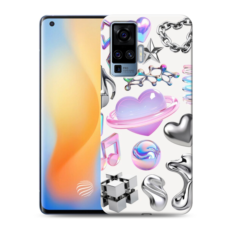 Силиконовый чехол на Vivo X50 Pro с принтом Y2K Силиконовый чехол на Vivo X50 Pro с принтом Y2K