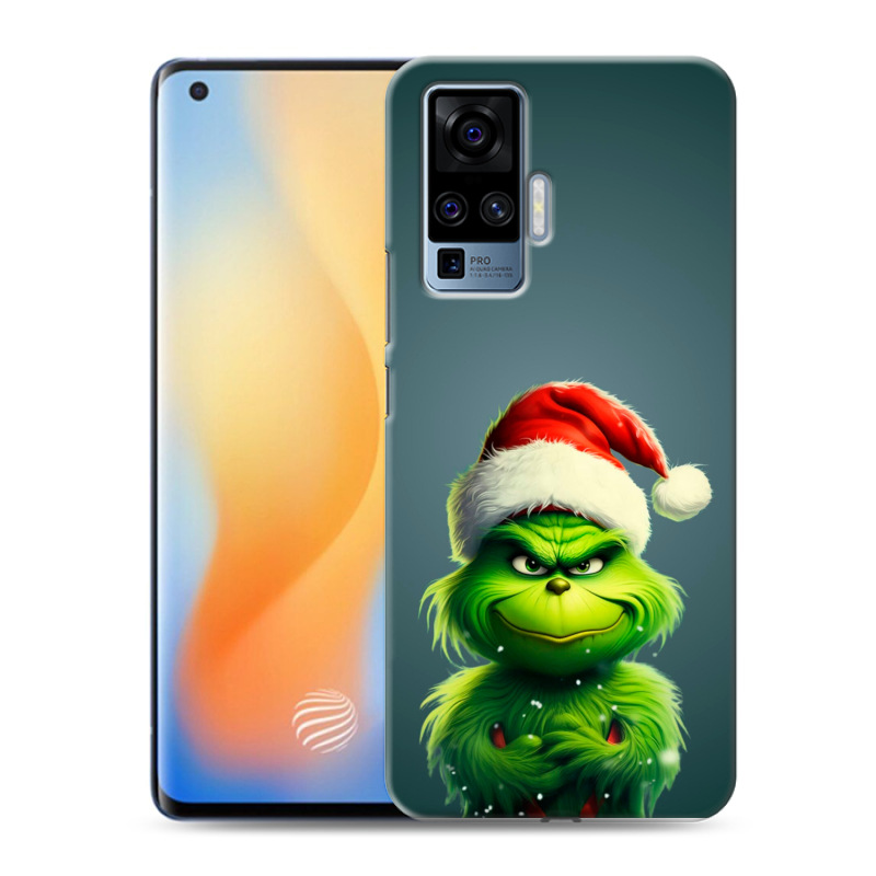 Пластиковый чехол на Vivo X50 Pro с принтом Новый год Пластиковый чехол на Vivo X50 Pro с принтом Новый год