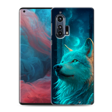 Силиконовый чехол на Motorola Edge Plus с принтом бабочки саккура
