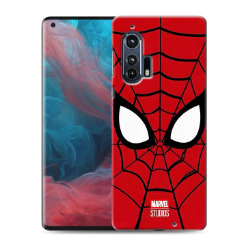 Силиконовый чехол на Motorola Edge Plus с принтом человек паук spiderman Силиконовый чехол на Motorola Edge Plus с принтом человек паук spiderman