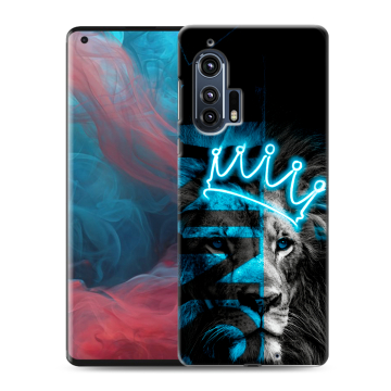 Силиконовый чехол на Motorola Edge Plus с принтом Король лев Силиконовый чехол на Motorola Edge Plus с принтом Король лев