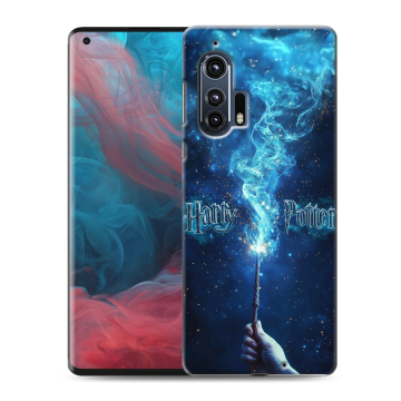 Силиконовый чехол на Motorola Edge Plus с принтом Harry Potter Гарри Поттер