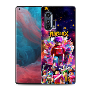 Силиконовый чехол на Motorola Edge Plus с принтом Roblox Роблокс Силиконовый чехол на Motorola Edge Plus с принтом Roblox Роблокс
