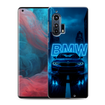 Силиконовый чехол на Motorola Edge Plus с принтом BMW БМВ