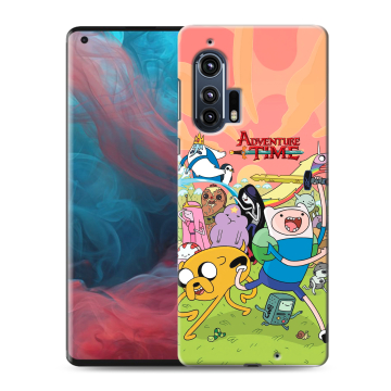 Силиконовый чехол на Motorola Edge Plus с принтом Adventure time Время приключений Силиконовый чехол на Motorola Edge Plus с принтом Adventure time Время приключений