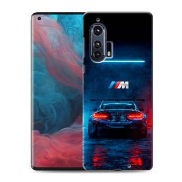 Силиконовый чехол на Motorola Edge Plus с принтом BMW БМВ