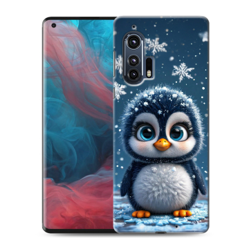 Силиконовый чехол на Motorola Edge Plus с принтом Новый год Силиконовый чехол на Motorola Edge Plus с принтом Новый год
