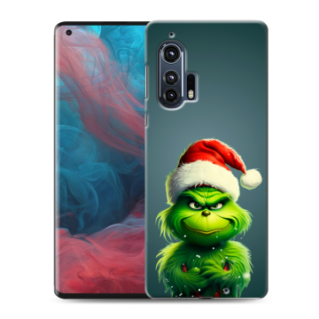Силиконовый чехол на Motorola Edge Plus с принтом Новый год Силиконовый чехол на Motorola Edge Plus с принтом Новый год