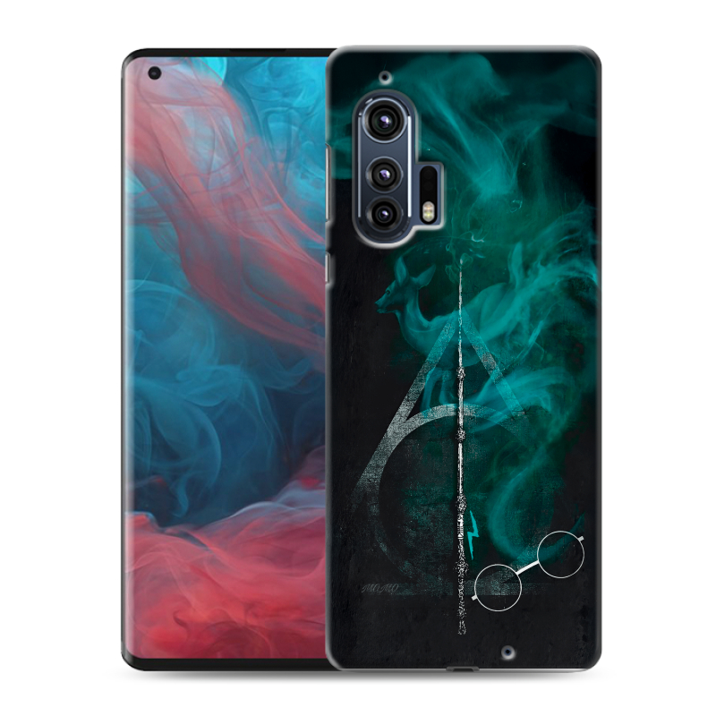 Силиконовый чехол на Motorola Edge Plus с принтом Гарри Поттер Harry Potter Силиконовый чехол на Motorola Edge Plus с принтом Гарри Поттер Harry Potter