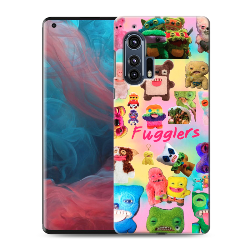 Силиконовый чехол на Motorola Edge Plus с принтом Флагер Fuggler Силиконовый чехол на Motorola Edge Plus с принтом Флагер Fuggler