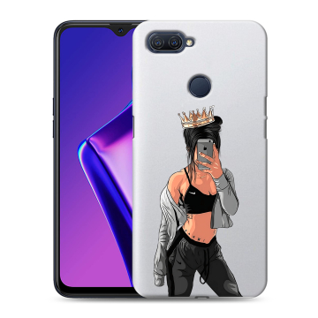 Силиконовый чехол на OPPO A12 с принтом Женские принты Силиконовый чехол на OPPO A12 с принтом Женские принты