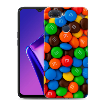 Силиконовый чехол на OPPO A12 с принтом Конфеты Силиконовый чехол на OPPO A12 с принтом Конфеты